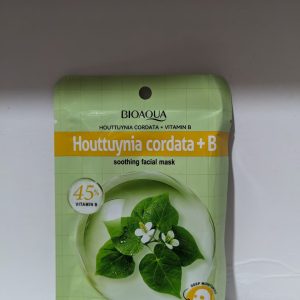 BIOAQUA Houttuynia cordata + B Soothing Facial Mask